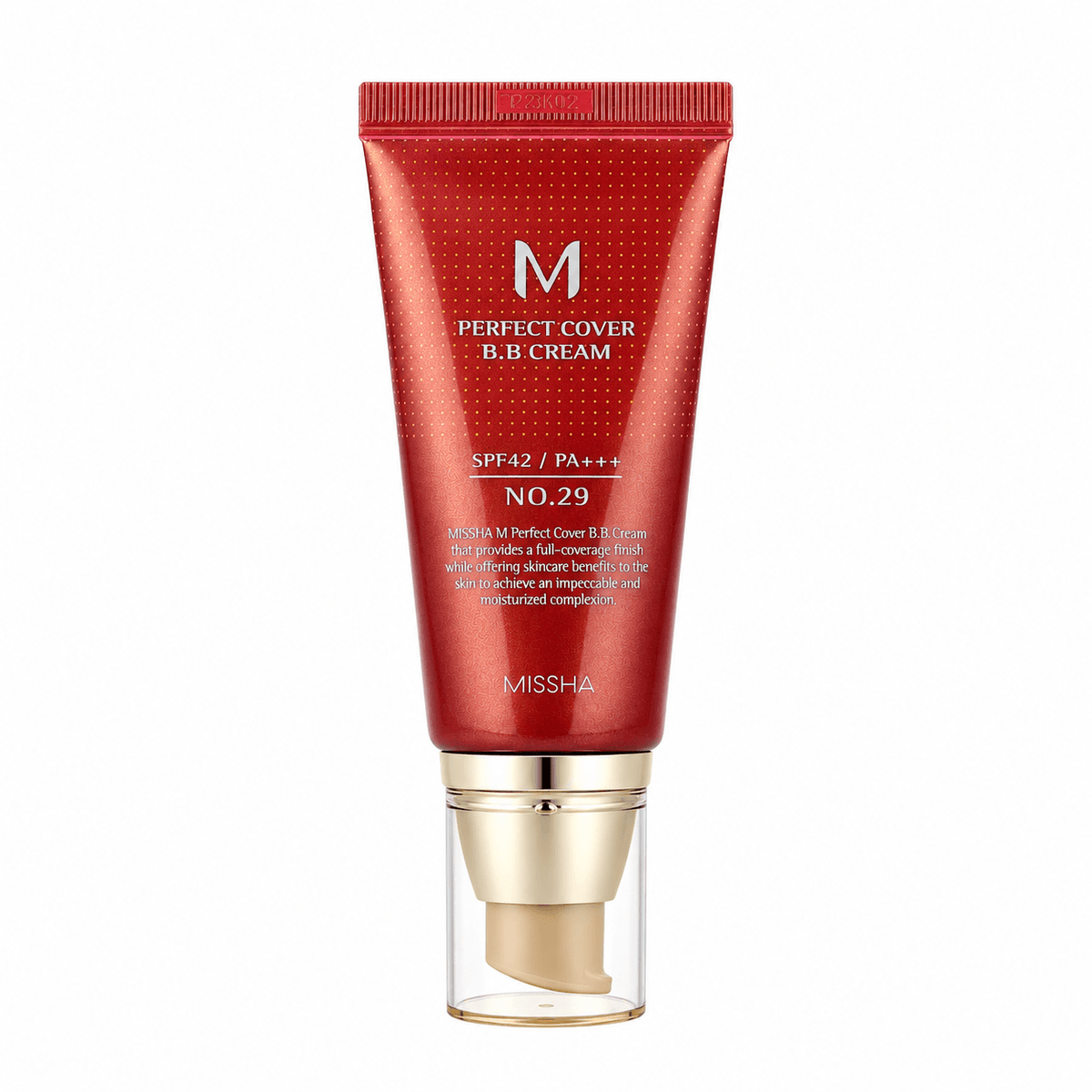 MISSHA Perfect Cover BB Cream No. 29 SPF42 PA++++ | Korean Hydrating BB Cream Foundation for Natural Coverage, Even Skin Tone & Sun Protection