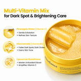 Biodance Vita Niacinamide Eye Patches 30 Pairs 85 G | Korean Brightening Hydrogel Eye Patches for Dark Circles, Puffiness & Fine Lines