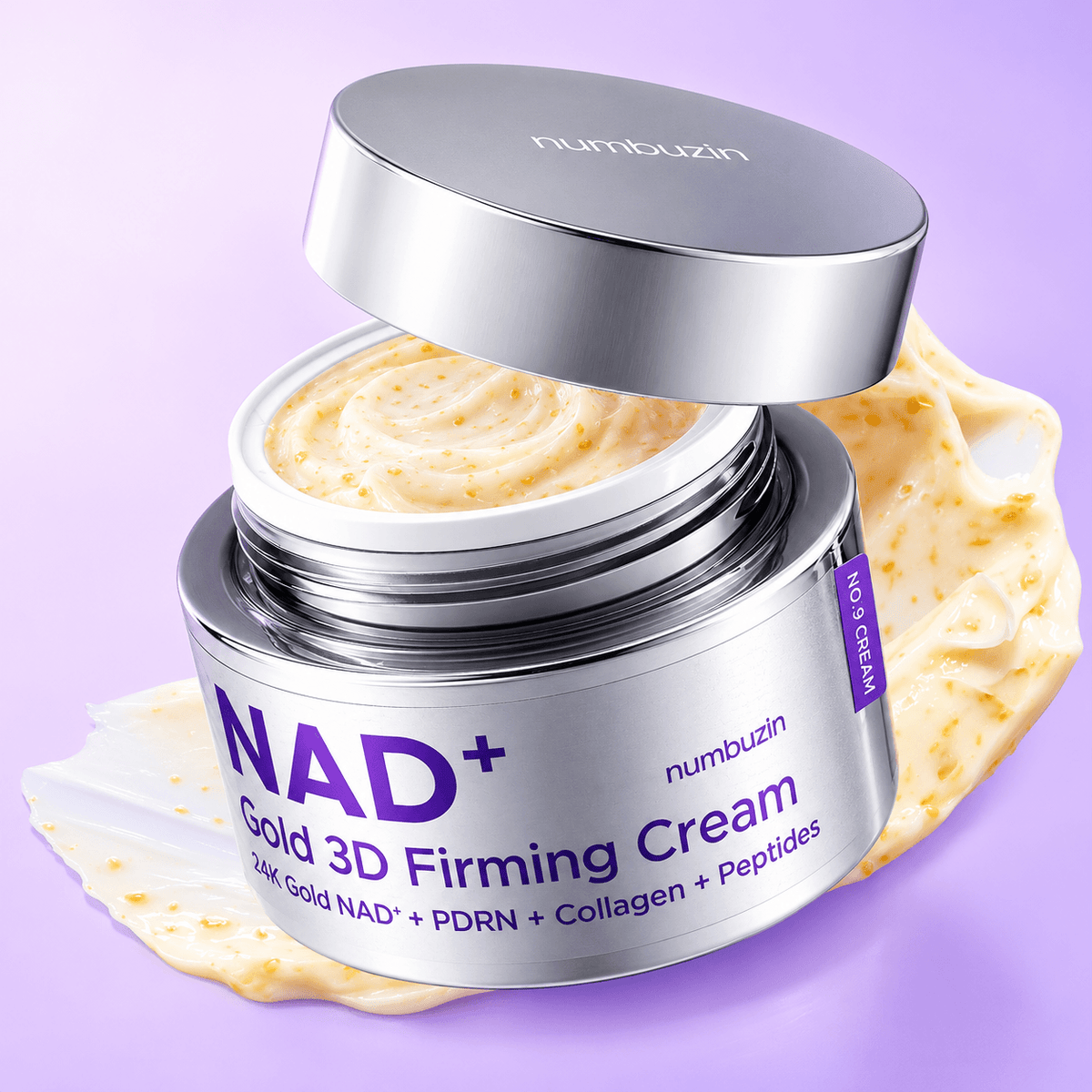 Numbuzin Gold 3D Firming Cream 50 ML | Korean Anti-Aging & Firming Face Moisturizer for Skin Elasticity, Fine Lines, Wrinkles & Hydration