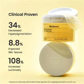 Biodance Vita Niacinamide Gel Toner Pads 140g