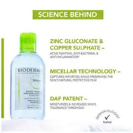 Bioderma Sébium H2O Purifying Cleansing Micellar Water 250ML