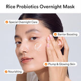 Abib Rice Probiotics Overnight Mask 80ML – Barrier Jelly Sleeping Mask