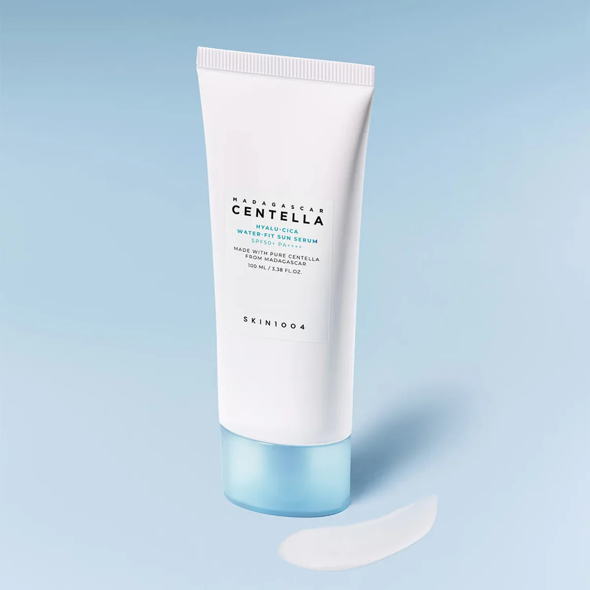 SKIN1004 Hyalu Cica Water Fit Sun Serum SPF50 PA++++ 100ml front packaging