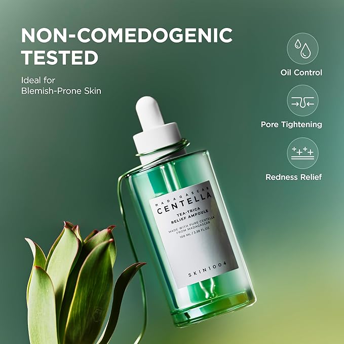 SKIN1004 Madagascar Centella Tea Trica Relief Ampoule 100ml soothing serum