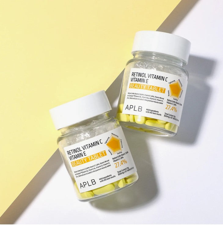APLB Retinol Vitamin C Vitamin E Beauty Tablet