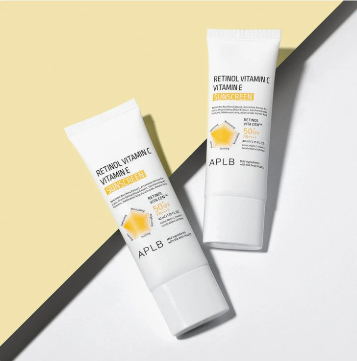 APLB Retinol Vitamin C Vitamin E Sunscreen 40ML