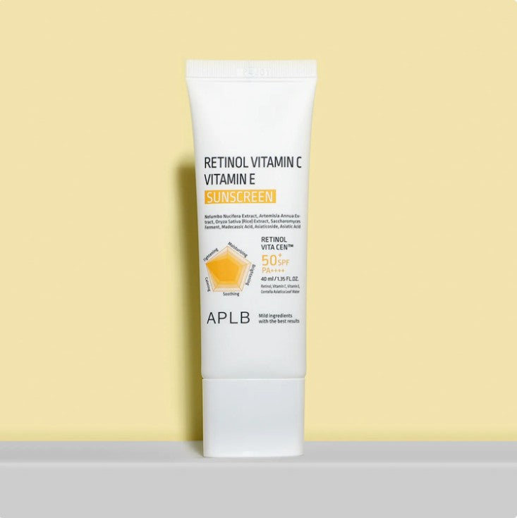 APLB Retinol Vitamin C Vitamin E Sunscreen 40ML