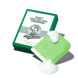 Mom’s Bath Recipe Body Peeling Pad Strong (8 Sheets) – All-in-One Bubble Body Wash & Exfoliating Scrub with Kelp & Biotics