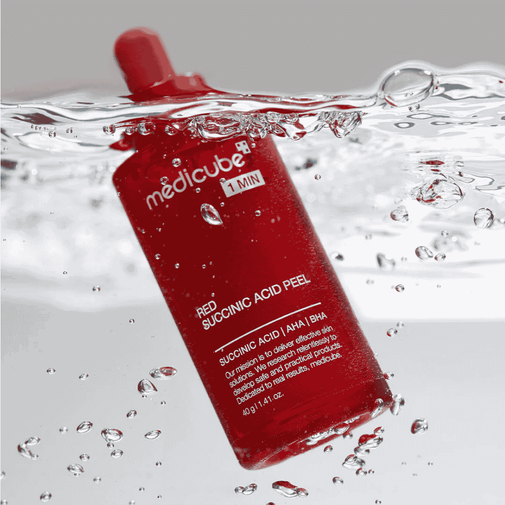 Medicube Red Acne Succinic Acid Peel 40g | Exfoliating Acne Care Peel for Clear & Smooth Skin