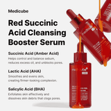 Medicube Red Acne Succinic Acid Peel 40g | Exfoliating Acne Care Peel for Clear & Smooth Skin