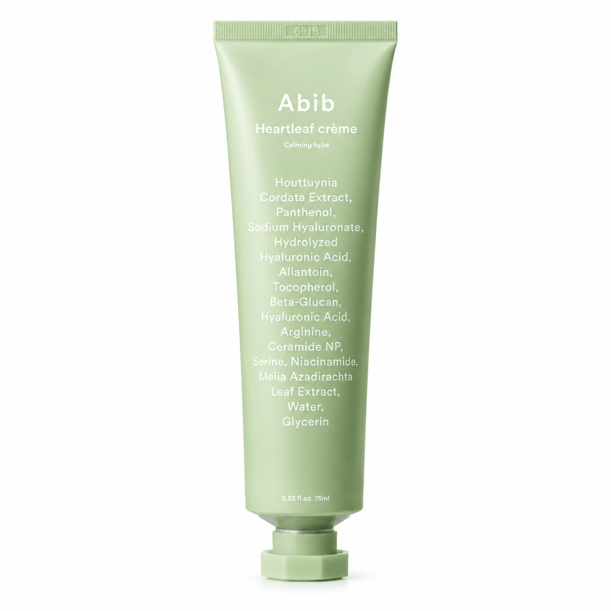 Abib Heartleaf Creme Calming Tube 75ML | Soothing Moisturizer for Sensitive & Dry Skin