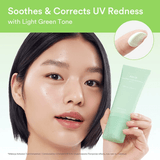 Abib Heartleaf Mild Sunscreen Relief Tube SPF50+ 50ML | Soothing Korean Face Sunscreen
