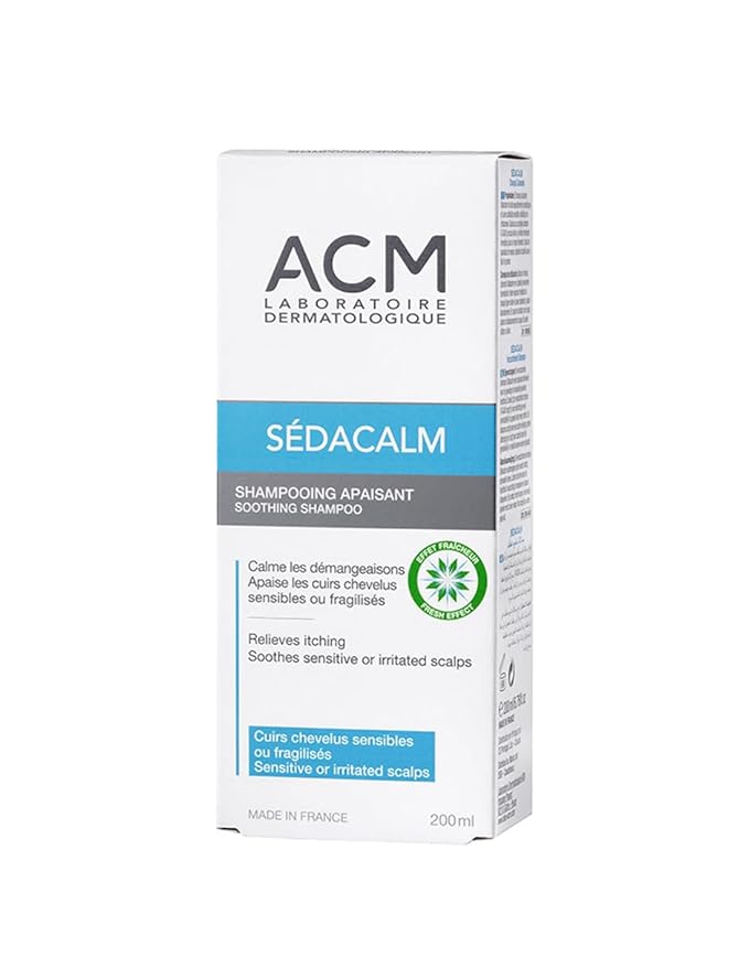 ACM Sedacalm Soothing Shampoo 200ml product packaging
