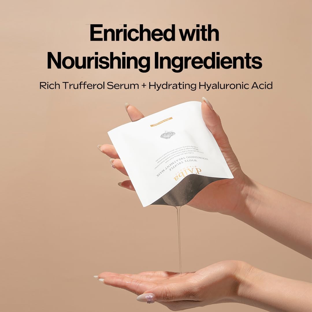 d'Alba White Truffle Nourishing Sheet Mask | Hydrating Face Mask for Dry Skin