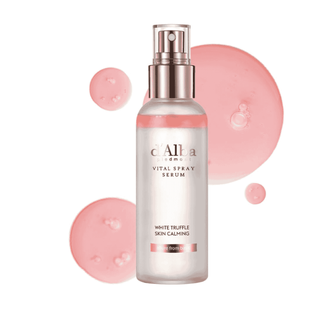 d'Alba White Truffle Vital Spray Serum – Hydrating Glow Mist & Skin Calming 100ML