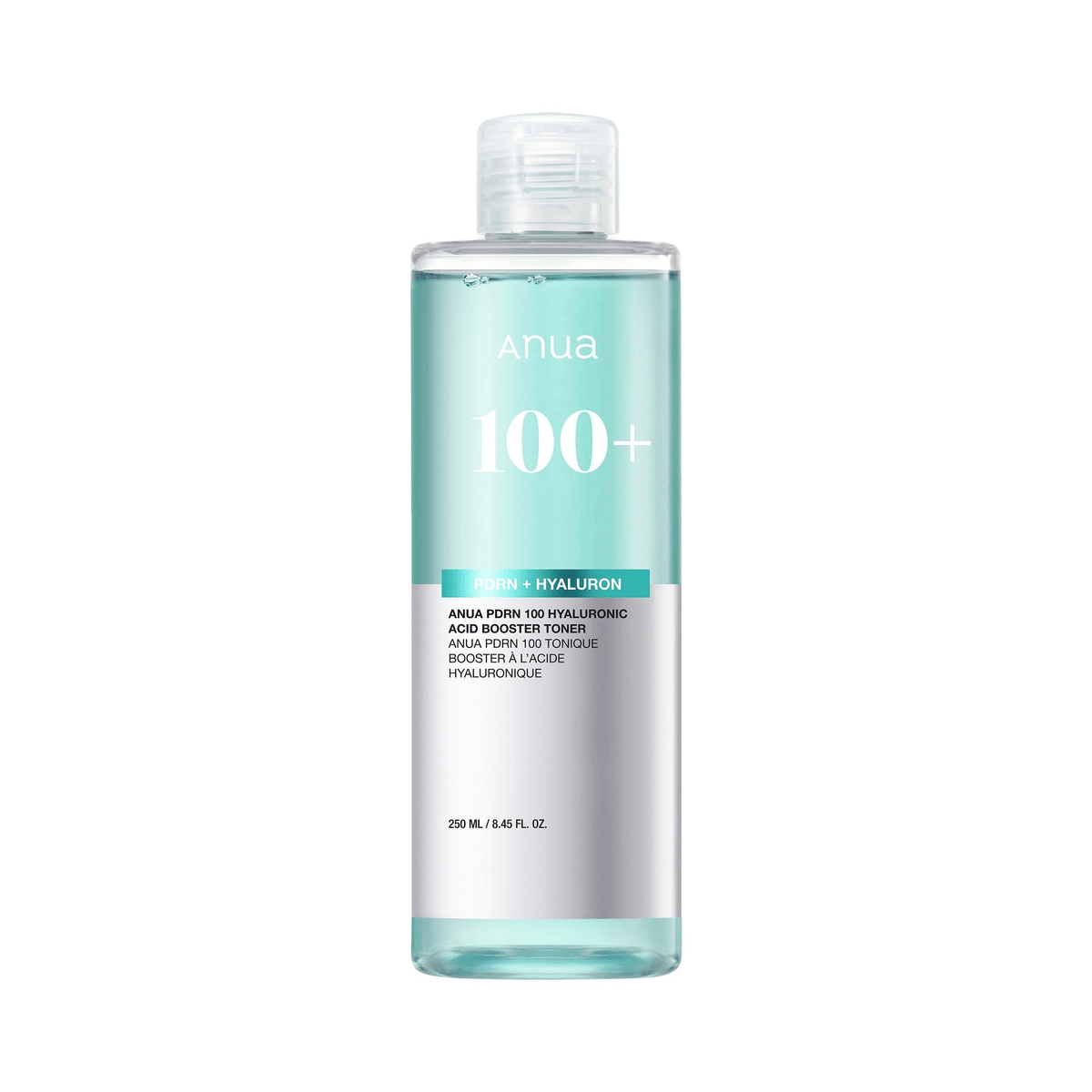 Anua PDRN 100 Hyaluronic Acid Booster Toner 250 ML | Korean Hydrating & Plumping Face Toner for Glass Skin