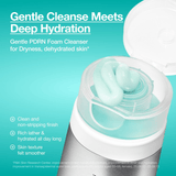 Anua PDRN Hyaluron Cleansing Foam 150 ML | Korean Hydrating Face Cleanser for Pores & Sensitive Skin