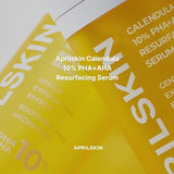 Radiant smooth skin after using APRILSKIN Calendula Serum