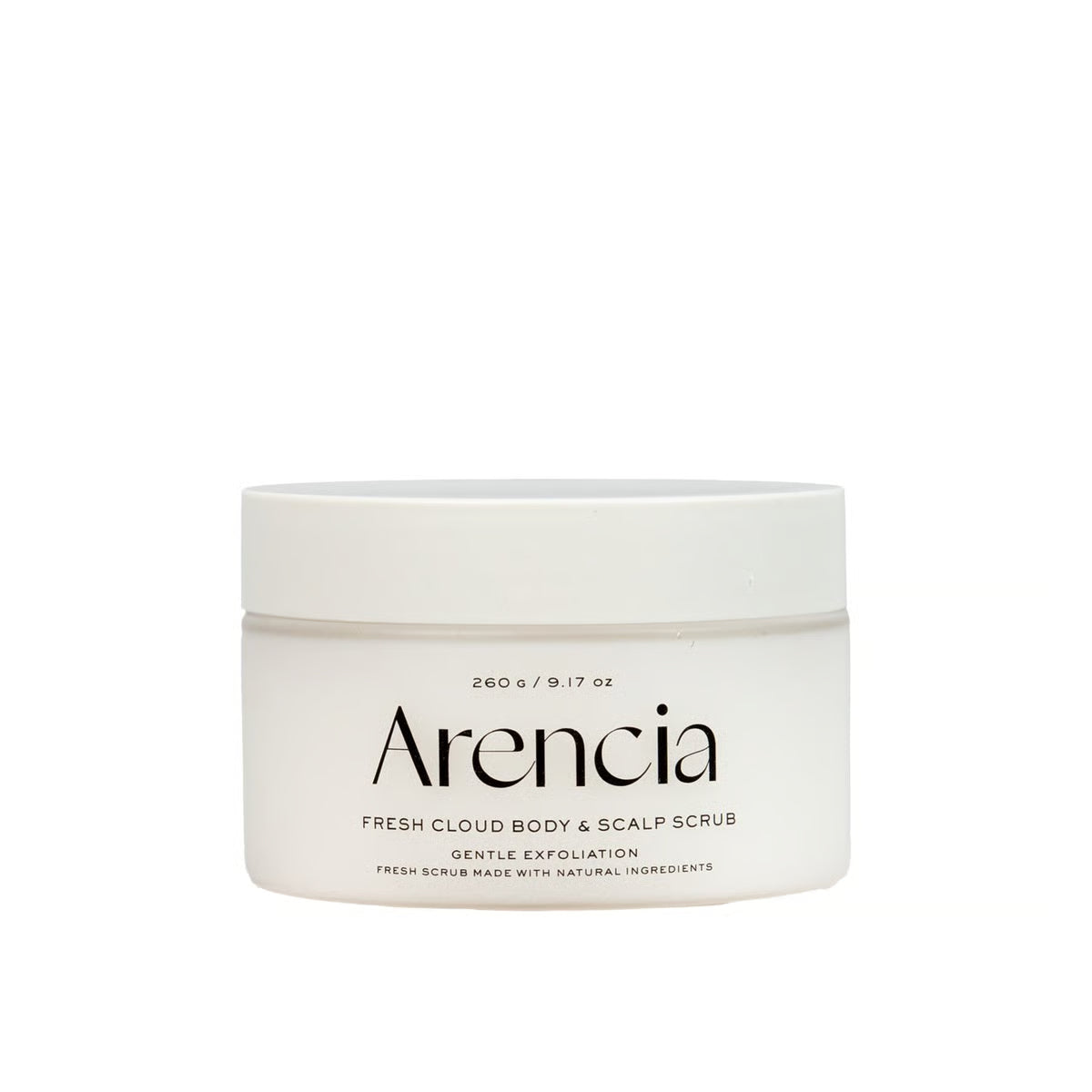 Arencia Cloud Body & Scalp Scrub White Tea & Neroli 260g