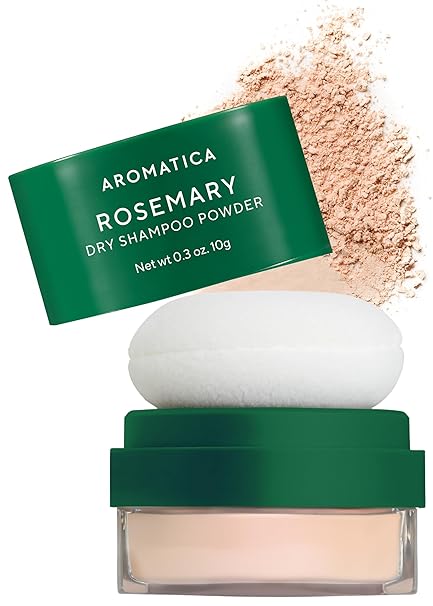 AROMATICA Rosemary Dry Shampoo Powder 10g for oily hair