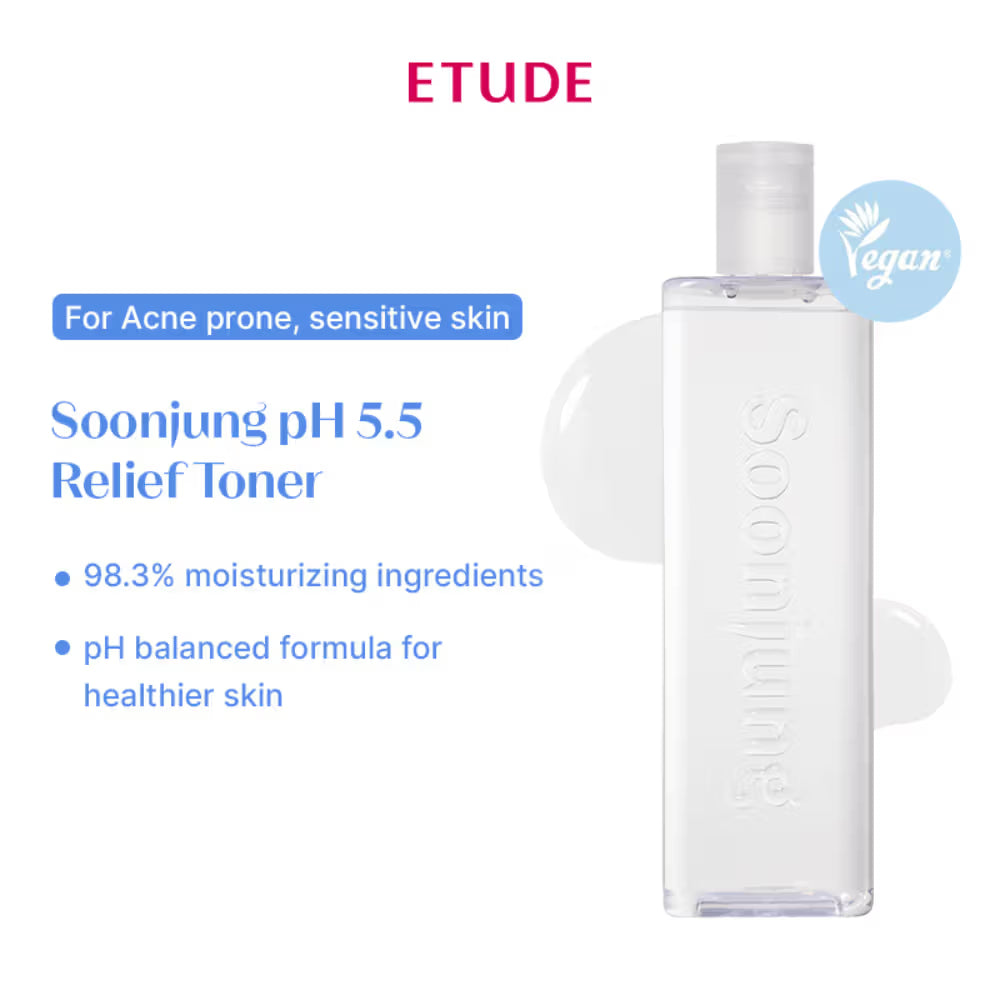 Etude SoonJung pH 5.5 Relief Toner 350ML