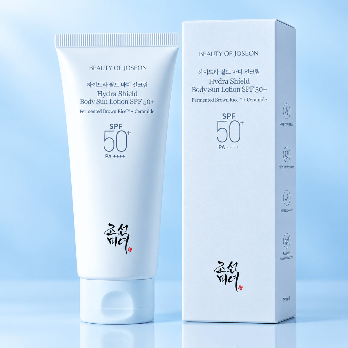 Beauty of Joseon Hydra Shield Body Sun Lotion SPF50+ 150ML | Hydrating Korean Body Sunscreen