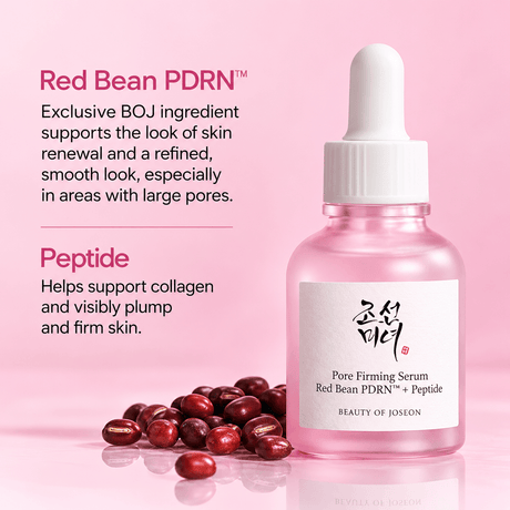 Beauty of Joseon Pore Firming Serum Red Bean PDRN + Peptide 30 ML | Korean Pore Tightening & Firming Serum