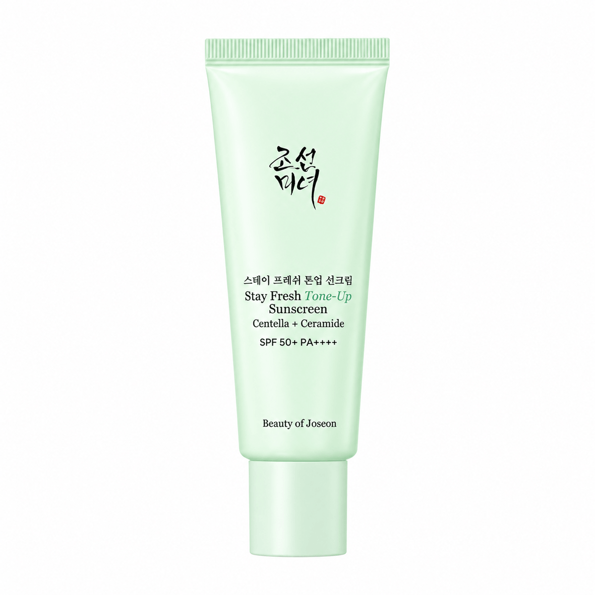 Beauty of Joseon Stay Fresh Tone Up Sunscreen Green 50ML | Color Correcting Korean Face Sunscreen
