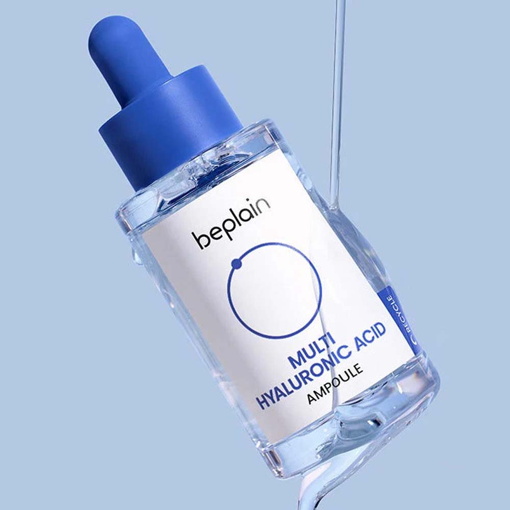 Beplain Multi Hyaluronic Acid Ampoule 30ml hydrating serum for deep skin moisture