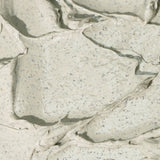 Close up of mung bean clay mask texture for pore cleansing and oil control