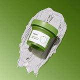 Beplain Mung Bean clay mask texture showing thick pore cleansing formula
