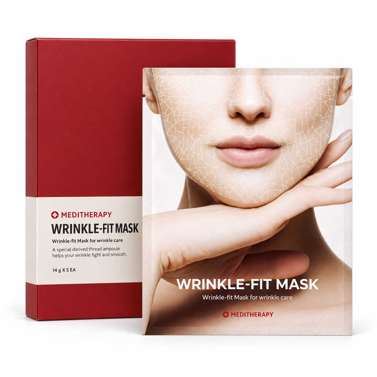 Meditherapy Wrinkle-Fit Mask Set 7 Sheets 18g
