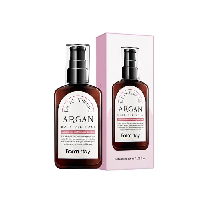 Farm Stay Eau De Perfume Argan Hair Oil Rose