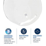 CeraVe Foaming Cleanser 473ml with essential ceramides niacinamide and hyaluronic acid for skin barrier