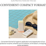 d'Alba Air Fit Fresh Sun Stick SPF50+ | Lightweight Sunscreen for Face & Body