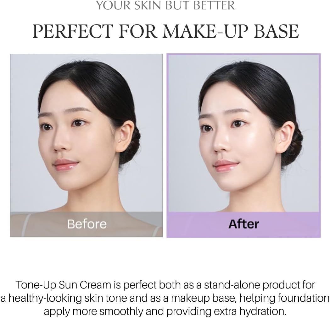 d'Alba Waterfull Tone-Up Sunscreen SPF50+ PA++++ 50ML | Brightening Sunscreen