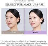 d'Alba Waterfull Tone-Up Sunscreen SPF50+ PA++++ 50ML | Brightening Sunscreen