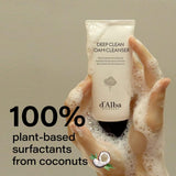 d'Alba White Truffle Deep Foam Cleanser 80ML | Gentle Vegan Cleanser