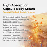 Dr.Melaxin Kojic Acid Turmeric Body Cream 200g