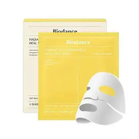 Biodance Radiant Vita Niacinamide Real Deep Mask 34g X 4