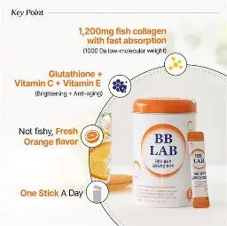 BB Lab Low Molecular Collagen Glutathione White 60g