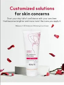 BEAUTE 3D Underarm Whitening Sure Cream 100ML