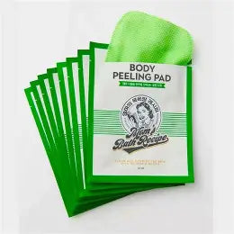 Mom's Bath Recipe Body Peeling Pad 25ML Green