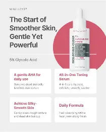 NINELESS Molecule Clear 5 Glycolic Acid Serum 30ML