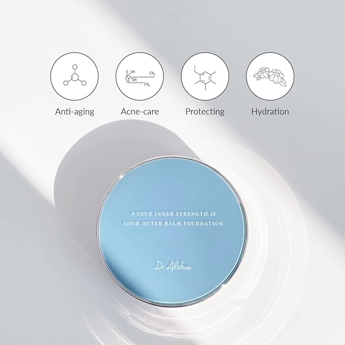 DR.ALTHEA Double Serum Balm Foundation #23 Natural Beige hydrating Korean balm foundation with radiant semi dewy finish