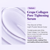 Dr.Bio Grape Collagen Pore Tightening Serum 50G | Firming & Pore Care Korean Serum