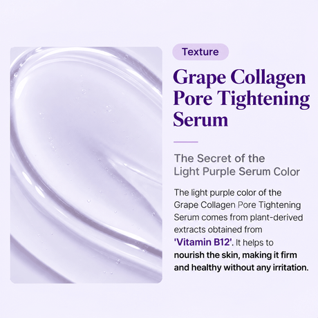 Dr.Bio Grape Collagen Pore Tightening Serum 50G | Firming & Pore Care Korean Serum