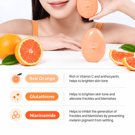 Dr.Bio Red Orange PDRN Radiant Serum 50G | Brightening & Hydrating Korean Face Serum
