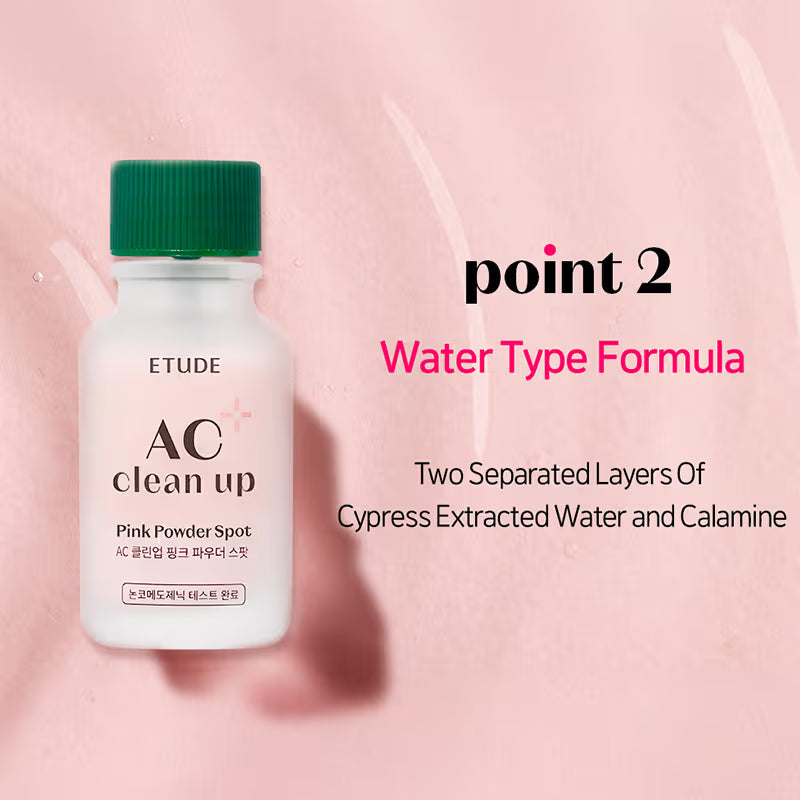 Etude AC Clean Up Pink Powder Spot 15ML
