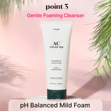 Etude AC Clean Up Cleansing Foam Tea Tree Madecassoside 150ML